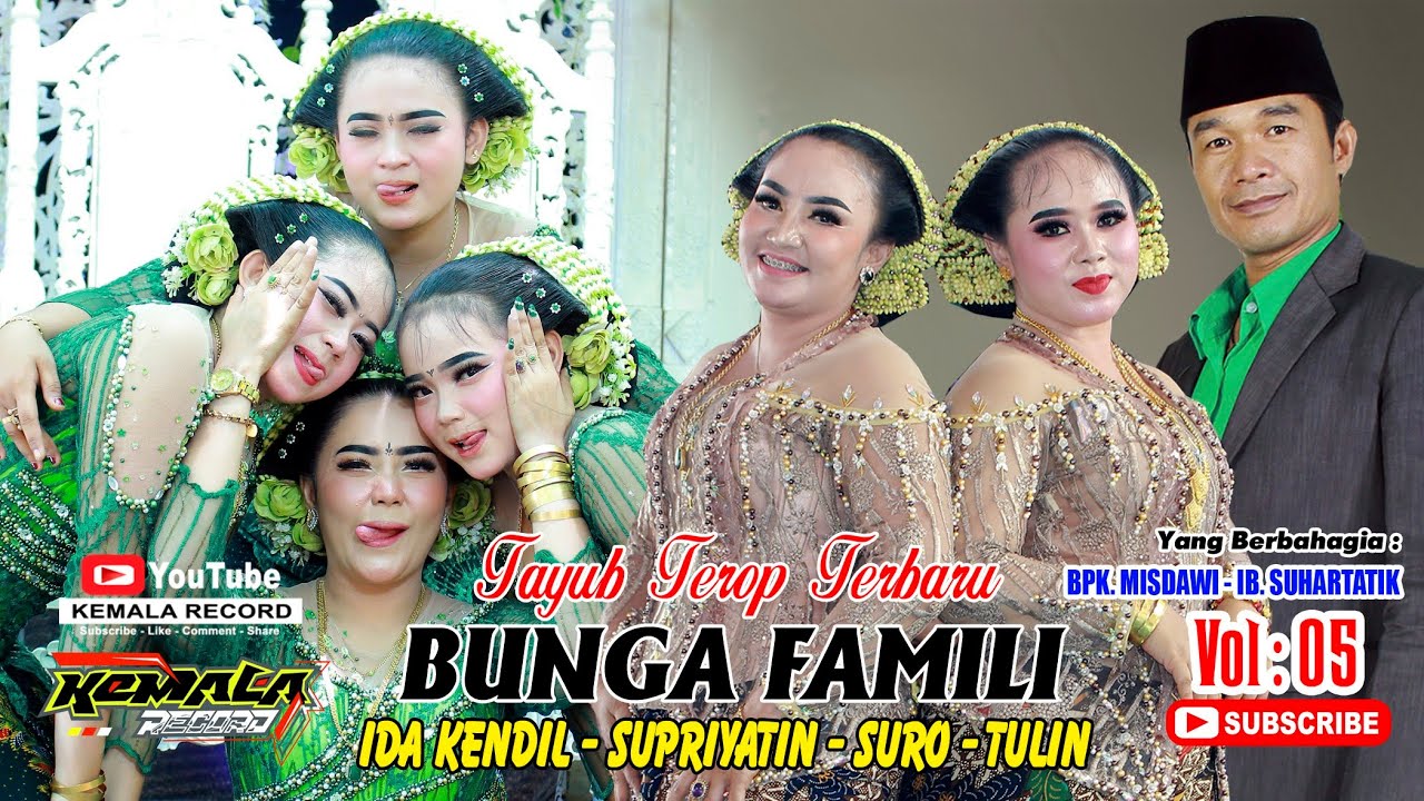 TAYUB TEROP TERBARU VOL 5 BUNGA FAMILI DI ISTINA GROUP TASER SINDEN IDA KENDIL SUPRIYATIN SURO