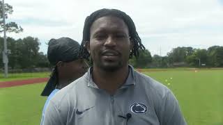 Former LSU RB Noah Cain Interview