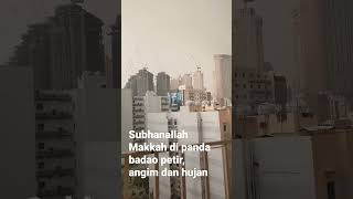 Badai Petir Hujan Dan Angin Di Mekkah