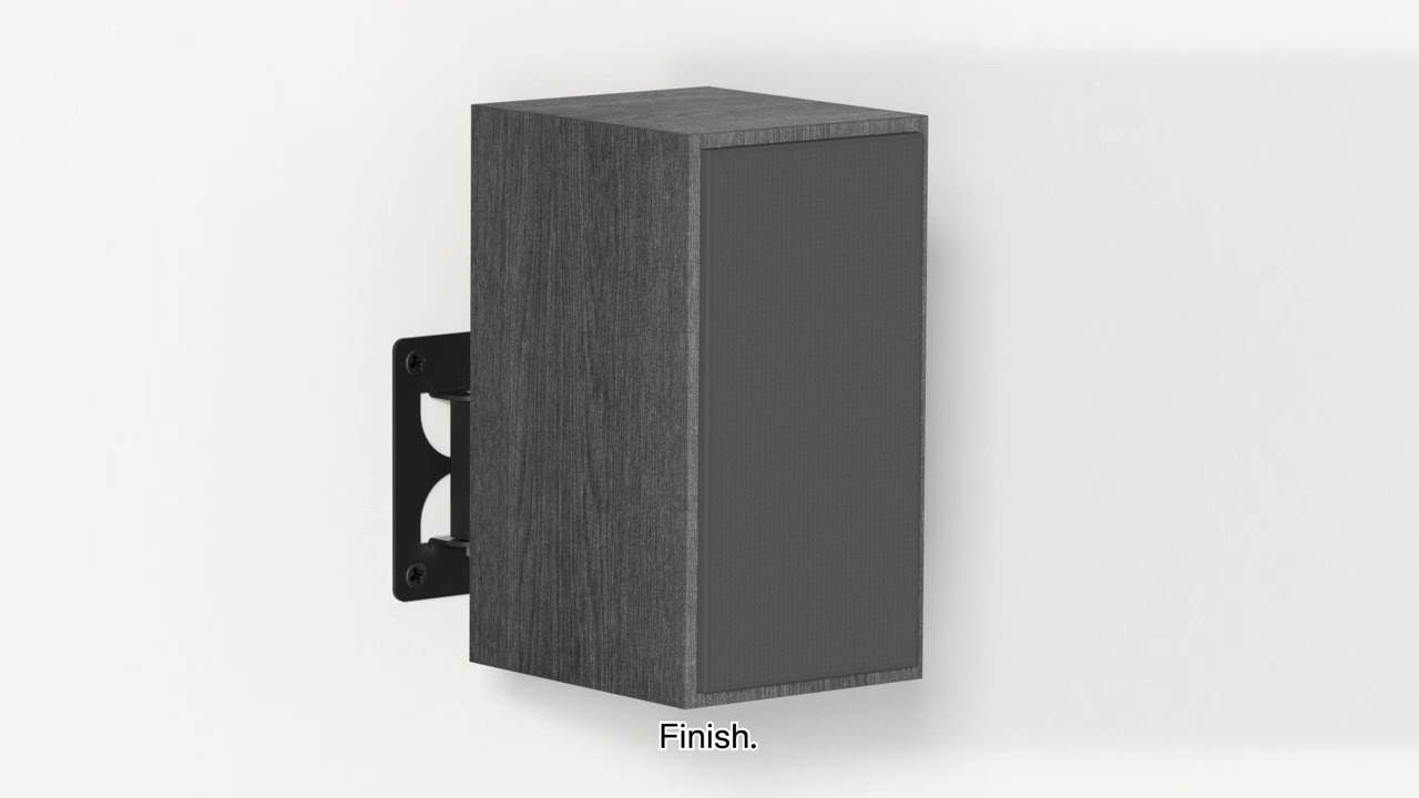 Adjustable Speaker Wall Mount for Klipsch Speakers, Easy Install in 15 Mins