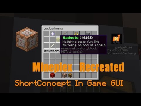 #2 Mineplex Recreated: Make Minecraft In-Game GUI in under 2 minutes ...