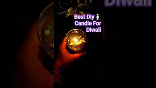 Best Diy Glass🕯Candle for Diwali#glass candle ideas #glasscandlediy#diyideas#diycrafts #candle
