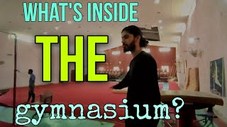 a laughable tour of gymnasium | vlog