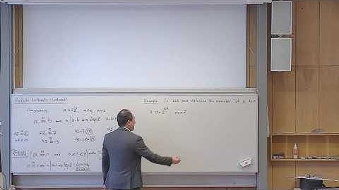 Number Theory, Modular Arithmetic, Part 2