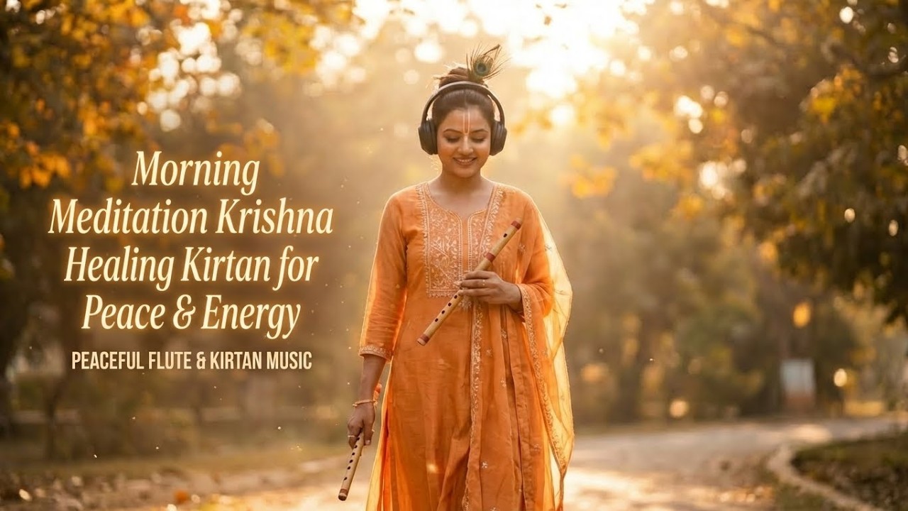 Om Namo Bhagavate Vasudevaya | Morning Meditation Krishna Healing Kirtan for Peace & Energy