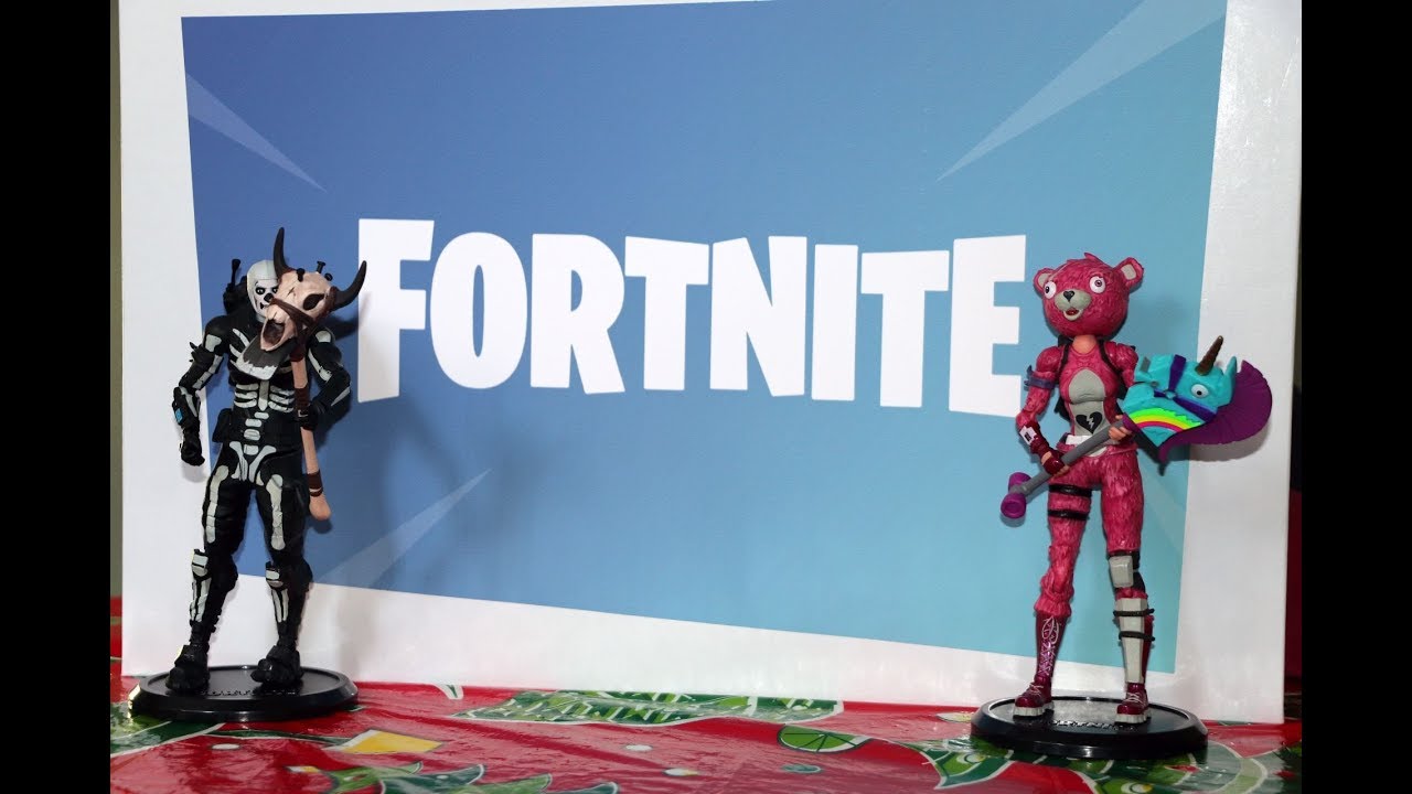 FORTNITE 7 Inch Action Figure Toys Unboxing and Playing | 