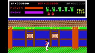 Kung-Fu Master - Commodore 64 (NTSC) [MESS] [shortplay]