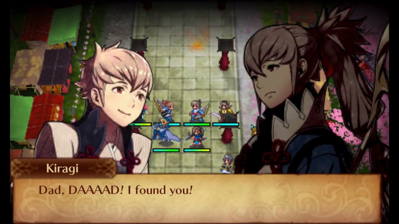 Fire Emblem Fates - Kiragi & Takumi conversation - Hoshidan Festival of Bonds DLC