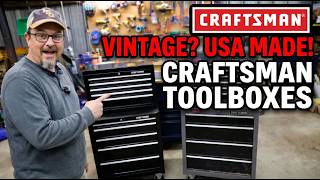 Craftsman USA Made Toolboxes, Vintage?