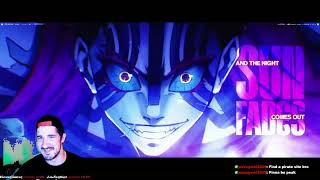 Ninja Reacts to Akaza Rap Shadow of the Moon Rustage ft Johnald Demon Slayer