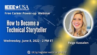 Livestream Webinar: How to Become a Technical Storyteller