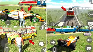 Indian Bike Driving 3D New Update F1 Car Cheat Code 🤯🔥| New Train Station+Jurassic Car Update | HIG screenshot 5