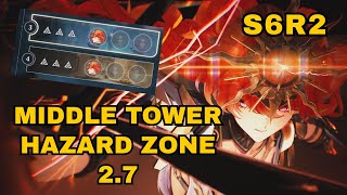 Augusta S6R2 Solo Middle Tower : Hazard Zone - ToA 2.7 | Wuthering Waves