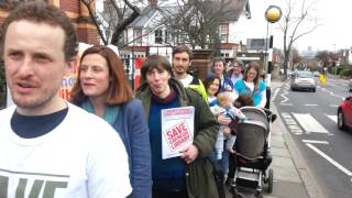 Carnegie Library occupation, Lambeth 3 April 2016