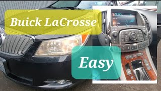 How to remove radio, heater control panel, & shifter trim - 2010 Buick LaCrosse. 2010 Buick Lacrosse Issues