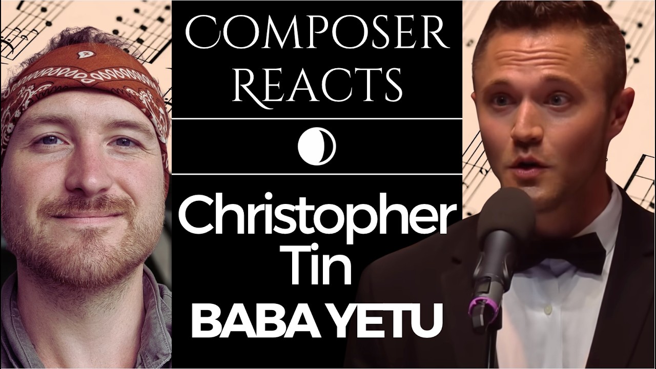 Composer Reacts to Christopher Tin - Baba Yetu Live | Cadogan Hall 2016