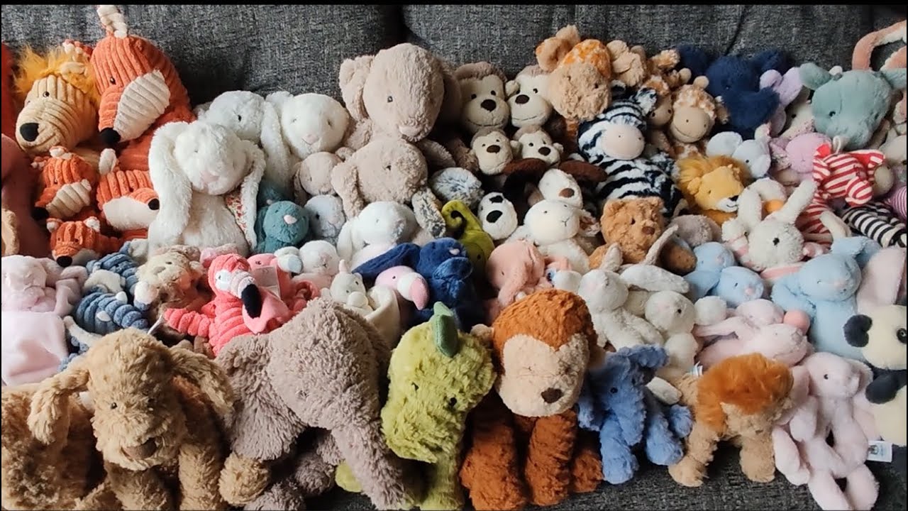 My Jellycat Collection (Over 100 Jellybabies!}