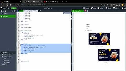 Figure alignments in LaTex | Lecture 3 | Akash Arya |IIT Bombay