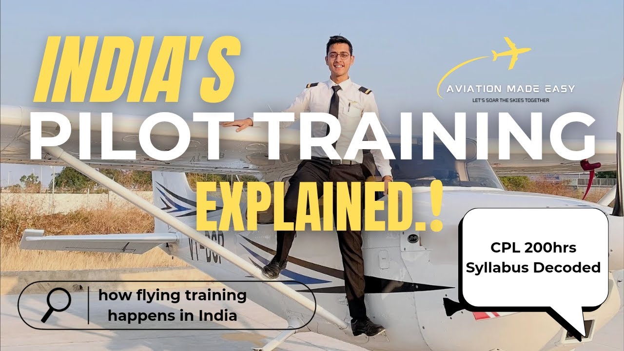 How Flying Training Happens in India I PART 1 I CPL Syllabus I DGCA