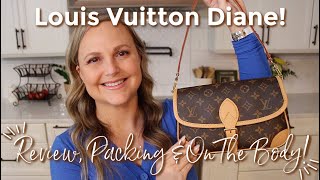LOUIS VUITTON | DIANE! Review, Packing & On The Body | GatorMOM