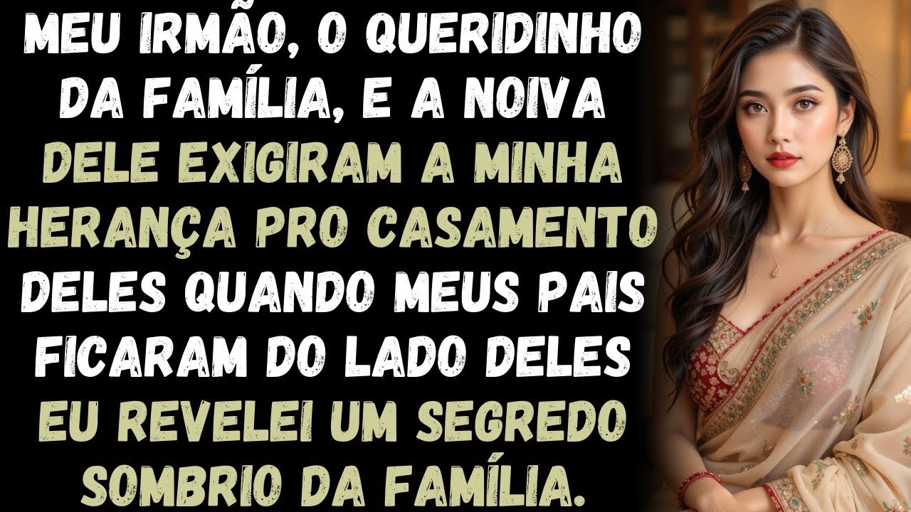 Meu irmão, o queridinho da família, e a noiva dele pediram a minha herança pra usar no casamento