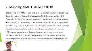 queing XML documents using relational database