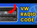 كود راديو فولكس فاجن كيفية الحصول عليه 
