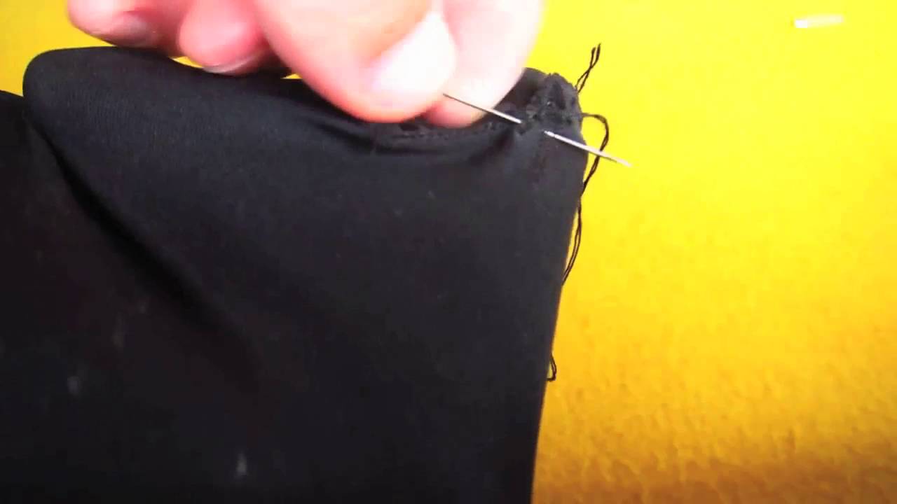 Como coser uma meia! - YouTube