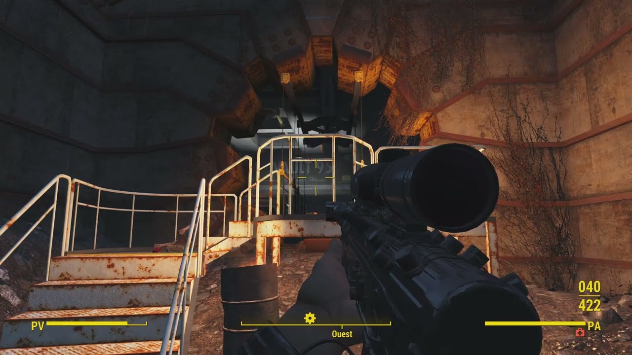 Fallout 4 100% Zone 176 (Abris 95, Figurine Armes Lourdes)