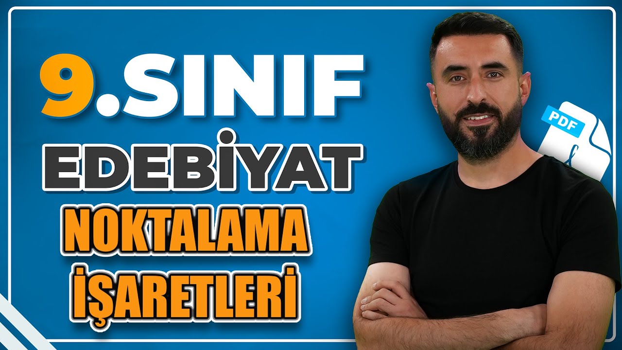 NOKTALAMA İŞARETLERİ / 9.Sınıf Sözün İnceliğİ Maarif Modeli / Deniz Hoca 2026