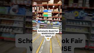 Scholastic Warehouse Book Sale #bookfair #scholastic #summeronshorts