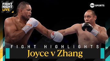 🇨🇳 𝐁𝐈𝐆 𝐁𝐀𝐍𝐆 𝐙𝐇𝐀𝐍𝐆 𝐃𝐎𝐄𝐒 𝐓𝐇𝐄 𝐃𝐎𝐔𝐁𝐋𝐄! 💥 | Zhilei Zhang vs Joe Joyce Fight Highlights | #ZhangJoyce2