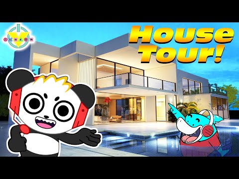 *NEW* HOUSE TOUR IN ROBLOX! Welcome to Bloxburg Let’s Play with Combo Panda and Big Gil