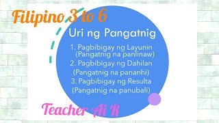 Tatlong Uri ng Pangatnig II Teacher Ai R