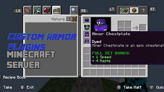 Custom Armor Plugins