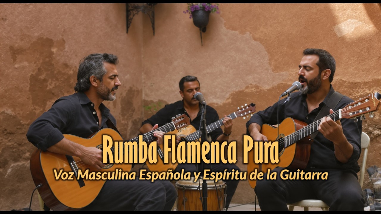 Rumba Flamenca Pura | Voz Masculina Española y Espíritu de la Guitarra