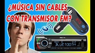 BLUETOOTH FM AUDIO TRANSMITTER for Car and Telephone (Test Run) WIRELESS MUSIC!