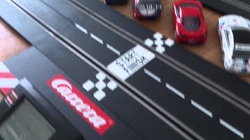 Carrera slot car Pace car demo