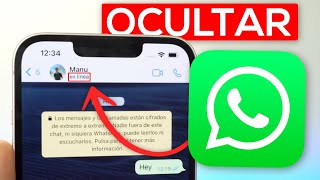 How to HIDE "ONLINE" and "TYPING" status on WhatsApp screenshot 2