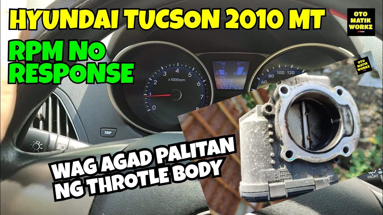 HYUNDAI TUCSON 2010 MT // RPM NO RESPONSE, WALANG RPM.