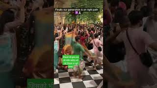 radhe अलबेली सरकार जपे जा राधे राधे #vrindavan #iskcon#radhakrishna #भजन#भक्ति #radhakrishna #shorts