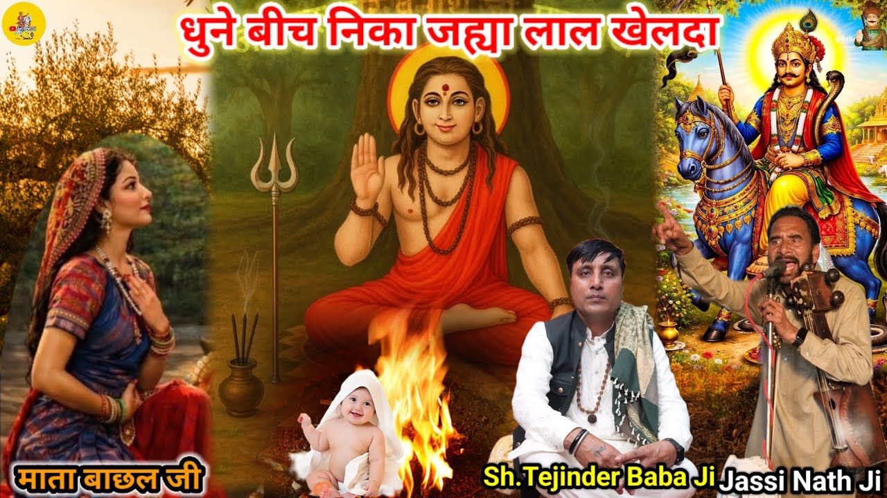 धुने बीच निका जह्या लाल खेलदा Goga ji ka Bhajan | Jassi Nath Mani Nath | Tejinder Baba Ji @Jotpeerdi