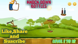Knock Down Bottles By circket ball Game Play in H.D |#KnockDownBottles| screenshot 5