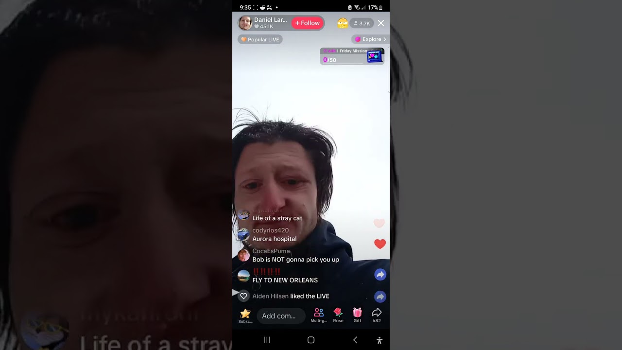 Daniel Larson makes multiple threats and then gets banned