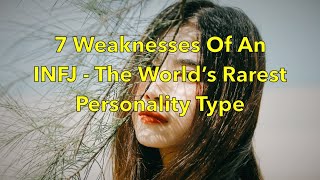 7 Weaknesses of an INFJ - The World’s Rarest Personality Type