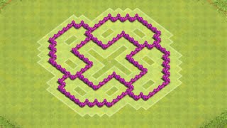 Clash Of Clans Th6 War Base Coc Basebuilder