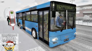 First Day of WINTER ! - MAN A74 Lion's Classic SL 283 | OMSI 2