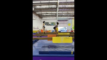 Back Tuck Split Jump on Beam // Sophia Meyer ‘21