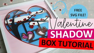 DIY Valentine Shadow Box