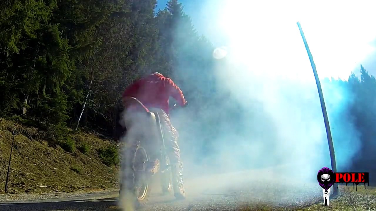 Burning my DiRT BIKE down Smoke smoke smoke YouTube